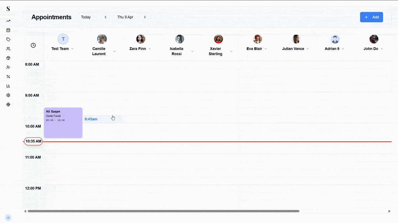 Managing Appointment Status